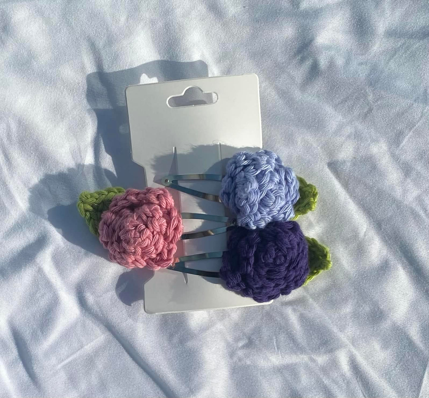 rose hairclips