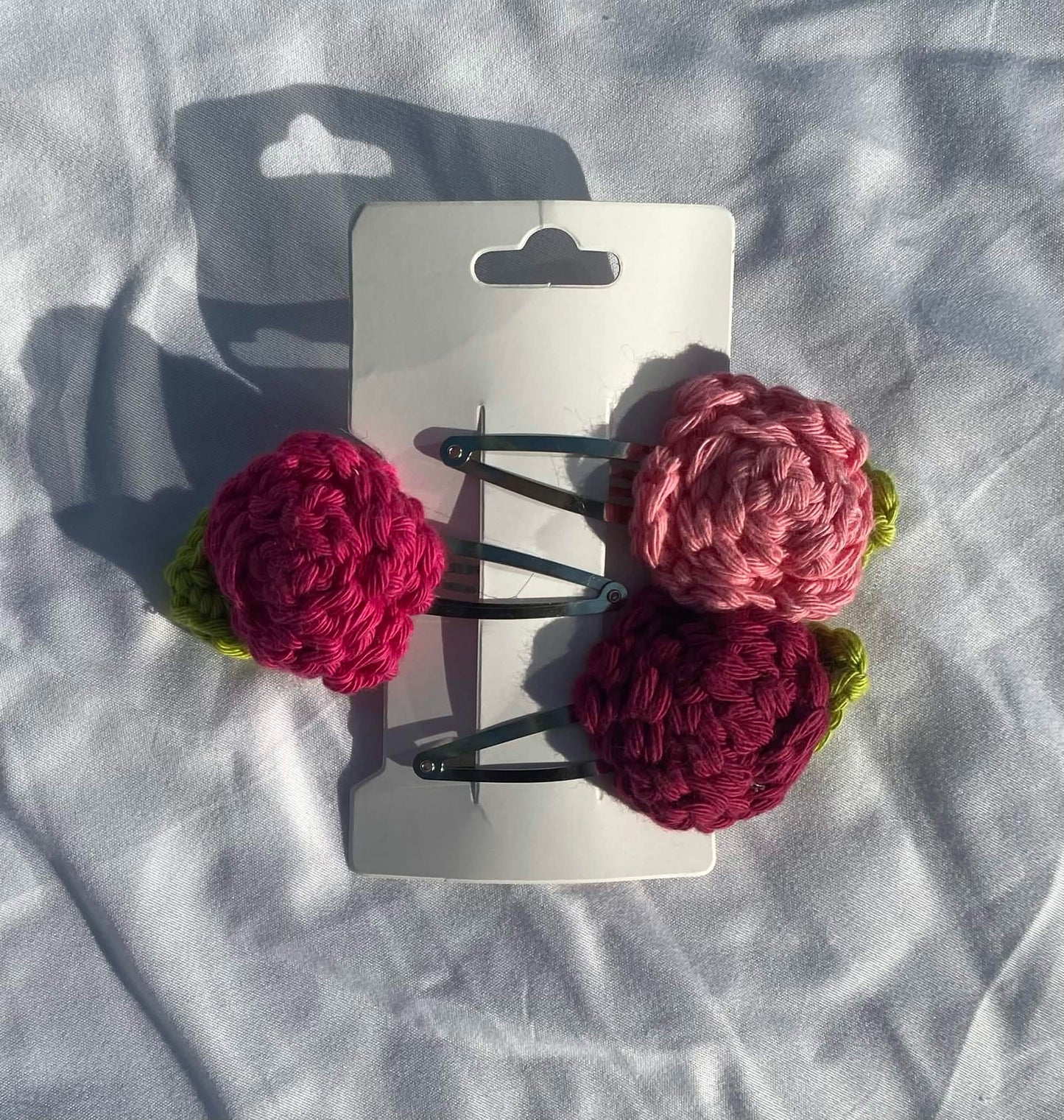 rose hairclips
