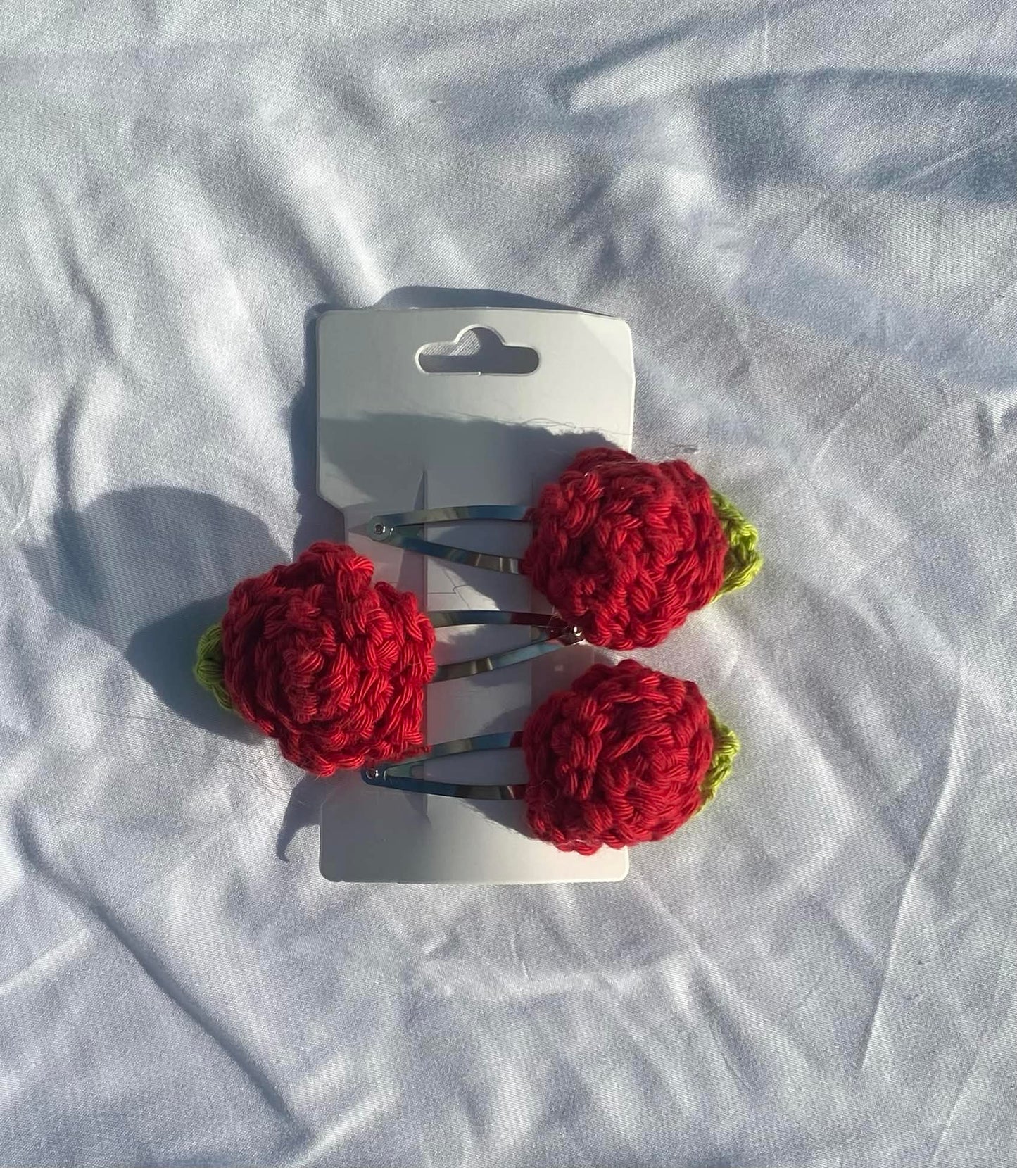 rose hairclips